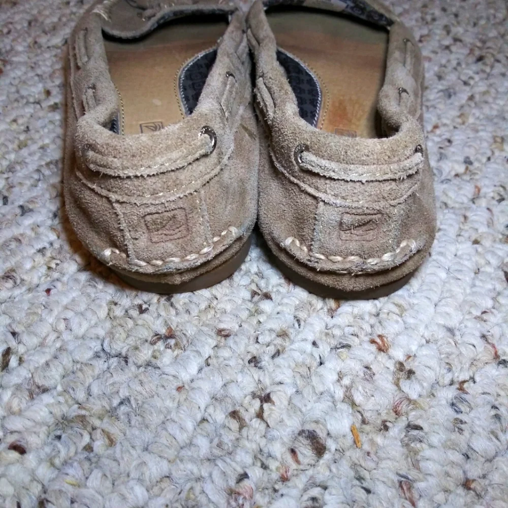Sperry Tan Suede Tasseled Loafer - Picture 6 of 8